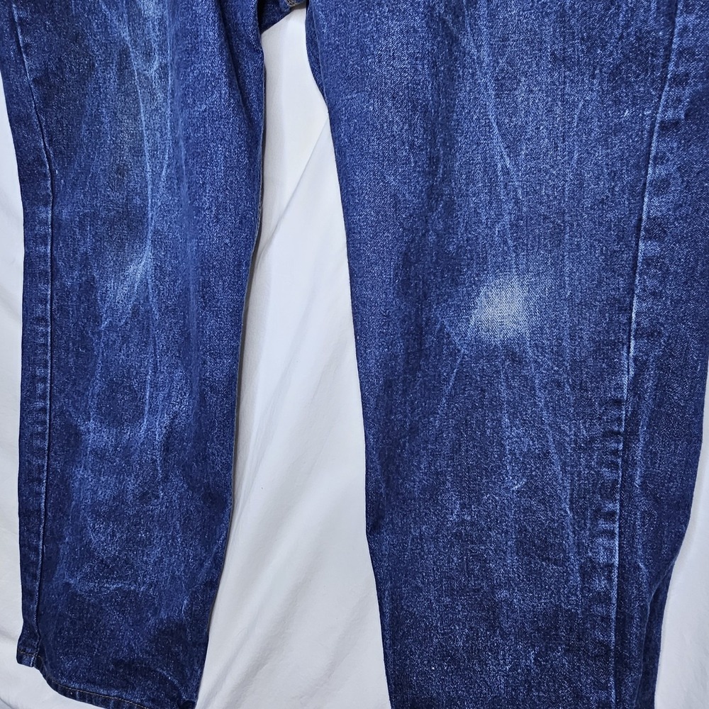 Tyndale Jeans 42X30 Mens Flame Resistant Dark Wash Denim Workwear USA 23/2/2112 - Picture 4 of 11